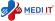 The logo of Medi IT