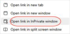 A screenshot of the right-click menu in Microsoft Edge